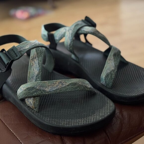 Chaco X National Park Foundation Sandals, Size Men 13, Blue Mountains main image 4